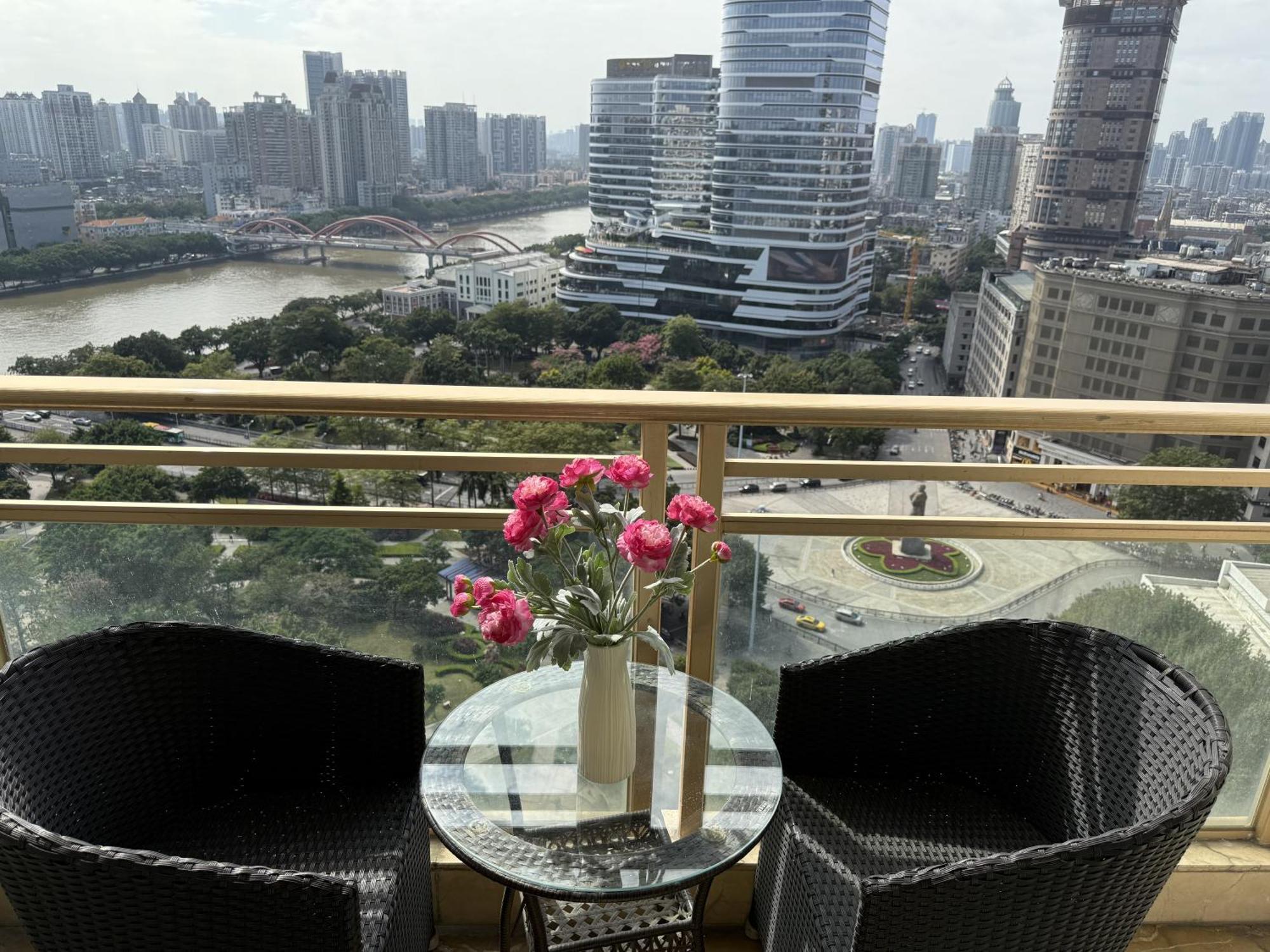 Waifiden Guangzhou Haizhu Square Wanyi Apartment Екстер'єр фото