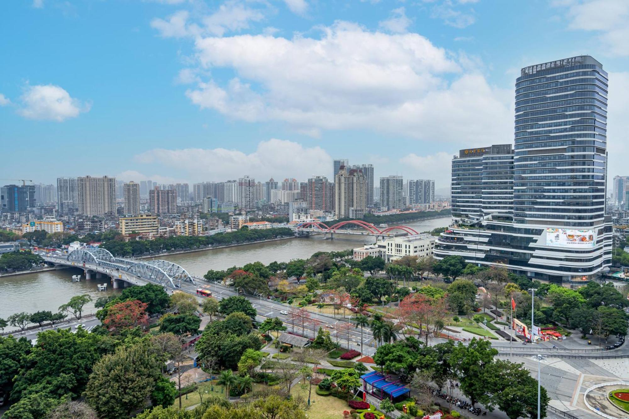 Waifiden Guangzhou Haizhu Square Wanyi Apartment Екстер'єр фото