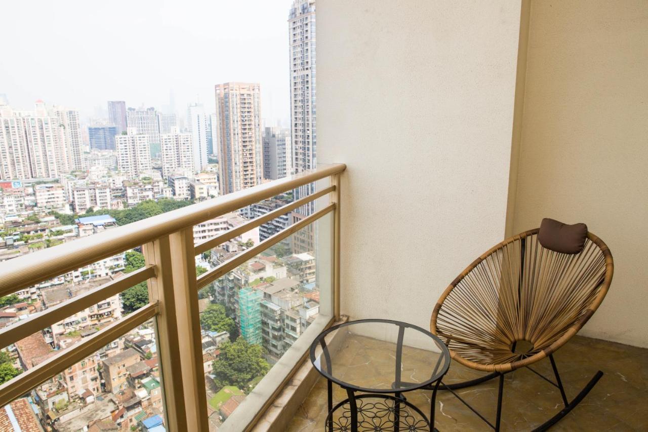 Waifiden Guangzhou Haizhu Square Wanyi Apartment Екстер'єр фото